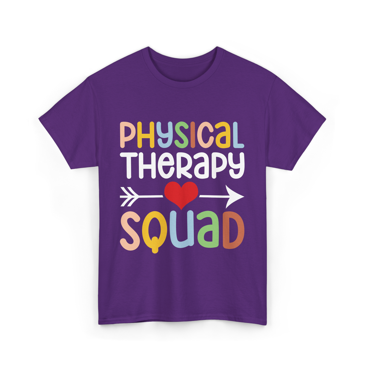 Physical Therapy Squad Physical Therapist T-Shirt - Purple