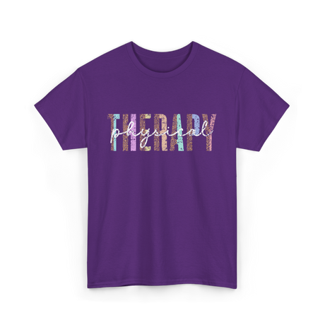 Physical Therapy Therapy Physical T-Shirt - Purple