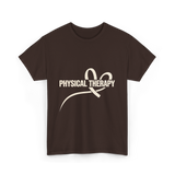 Physical Therapy Therapy Physical T-Shirt - Dark Chocolate