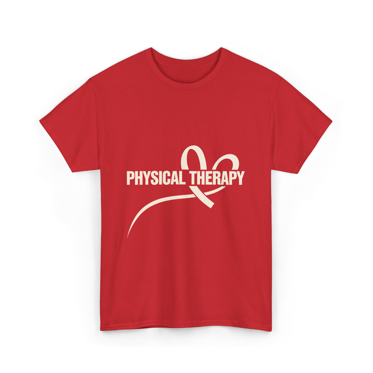 Physical Therapy Therapy Physical T-Shirt - Red