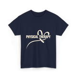 Physical Therapy Therapy Physical T-Shirt - Navy