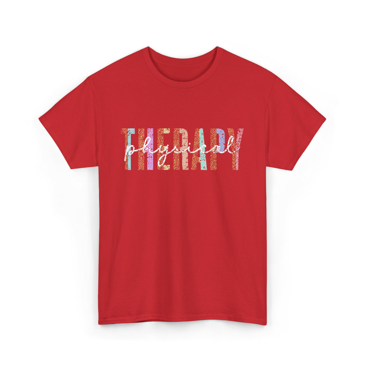 Physical Therapy Therapy Physical T-Shirt - Red