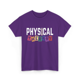 Physical Therapy Therapy PT T-Shirt - Purple