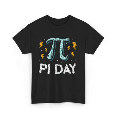 Pi Day Mathematics Math Teacher T-Shirt - Black