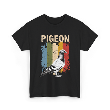 Pigeon Bird Lovers Pigeon Art T-Shirt - Black