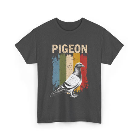 Pigeon Bird Lovers Pigeon Art T-Shirt - Dark Heather