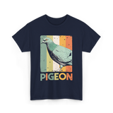 Pigeon Bird Pigeonry Breeder T-Shirt - Navy