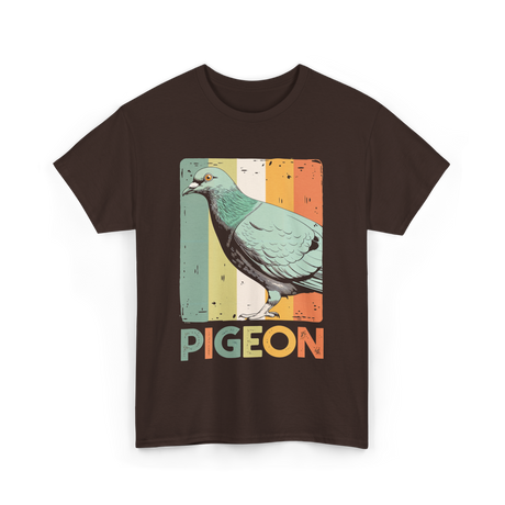 Pigeon Bird Pigeonry Breeder T-Shirt - Dark Chocolate