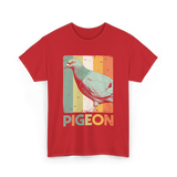 Pigeon Bird Pigeonry Breeder T-Shirt - Red