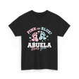 Pink or Blue Abuela Love T-Shirt - Black