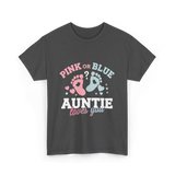 Pink or Blue Auntie Love T-Shirt - Dark Heather