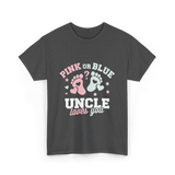 Pink or Blue Uncle T-Shirt - Dark Heather