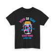 Pink or Blue Your Nana Loves You Grandma T-Shirt - Black