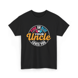 Pink or Blue Your Uncle T-Shirt - Black