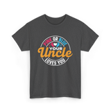 Pink or Blue Your Uncle T-Shirt - Dark Heather