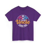 Pink or Blue Your Uncle T-Shirt - Purple