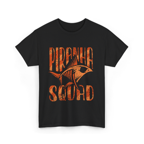 Piranha Fish T-Shirt - Black