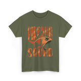 Piranha Fish T-Shirt - Military Green