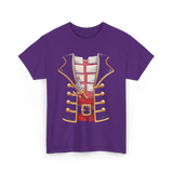 Pirate Costume Buccaneer Pirate T-Shirt - Purple