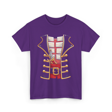 Pirate Costume Buccaneer Pirate T-Shirt - Purple