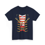 Pirate Costume Buccaneer Pirate T-Shirt - Navy