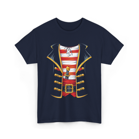 Pirate Costume Buccaneer Pirate T-Shirt - Navy