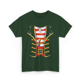 Pirate Costume Buccaneer Pirate T-Shirt - Forest Green