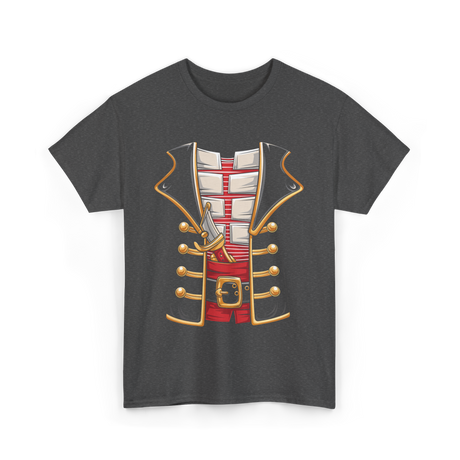 Pirate Costume Buccaneer Pirate T-Shirt - Dark Heather