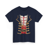 Pirate Costume Buccaneer Pirate T-Shirt - Navy