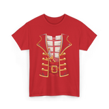 Pirate Costume Buccaneer Pirate T-Shirt - Red