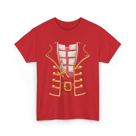 Pirate Costume Buccaneer Pirate T-Shirt - Red