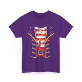 Pirate Costume Buccaneer Pirate T-Shirt - Purple