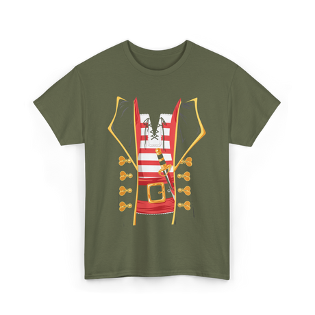 Pirate Costume Kids Pirate T-Shirt - Military Green