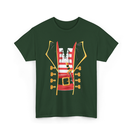 Pirate Costume Kids Pirate T-Shirt - Forest Green