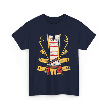 Pirate Costume Pirate Halloween T-Shirt - Navy