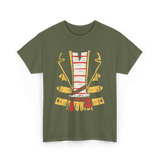 Pirate Costume Pirate Halloween T-Shirt - Military Green