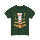 Pirate Costume Pirate Halloween T-Shirt - Forest Green