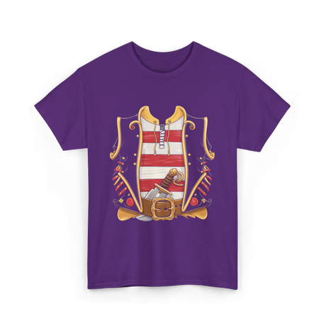 Pirate Costume Pirate Kids T-Shirt - Purple