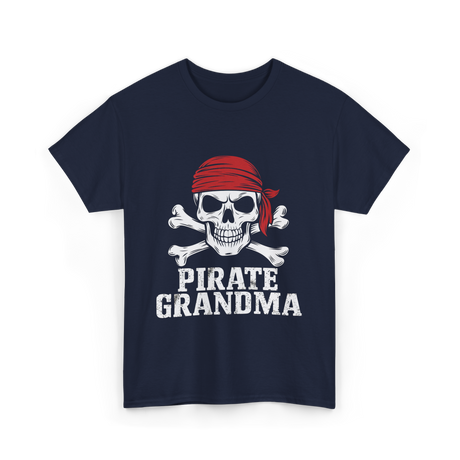 Pirate Grandma Pirate T-Shirt - Navy