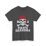 Pirate Grandma Pirate T-Shirt - Dark Heather