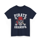 Pirate Grandpa Pirate T-Shirt - Navy