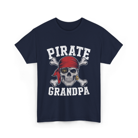 Pirate Grandpa Pirate T-Shirt - Navy