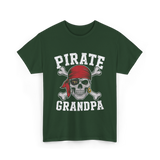 Pirate Grandpa Pirate T-Shirt - Forest Green