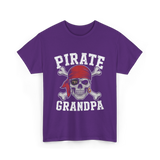 Pirate Grandpa Pirate T-Shirt - Purple