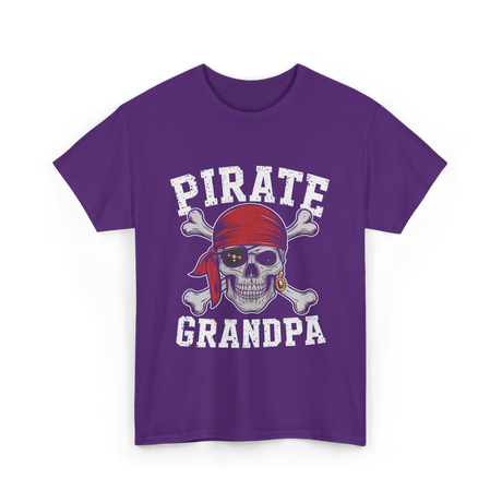 Pirate Grandpa Pirate T-Shirt - Purple