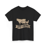 Pit Crew Barbecue Cooking T-Shirt - Black