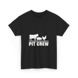 Pit Crew Barbecue Grilling T-Shirt - Black