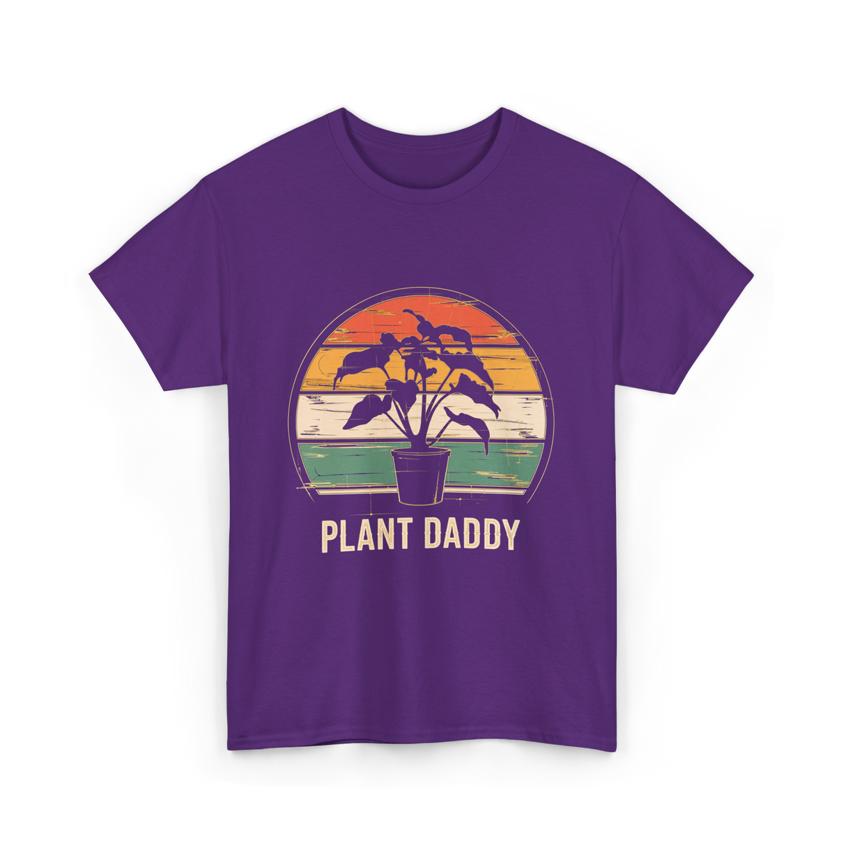 Plant Daddy Gardening Plants T-Shirt - Purple