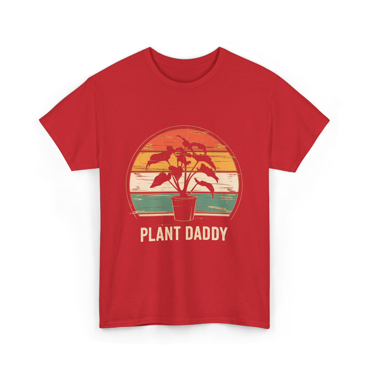 Plant Daddy Gardening Plants T-Shirt - Red