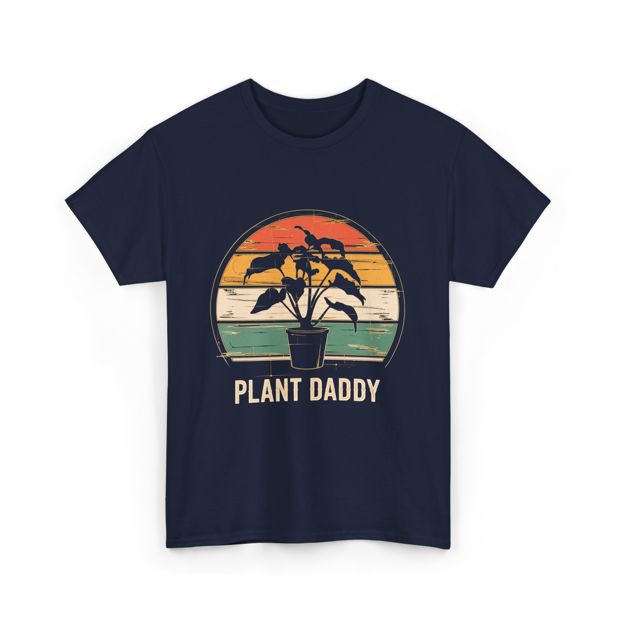 Plant Daddy Gardening Plants T-Shirt - Navy